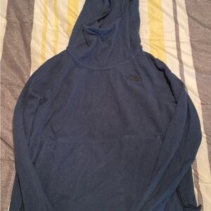 Women’s blue fleece Hoodie by The North Face